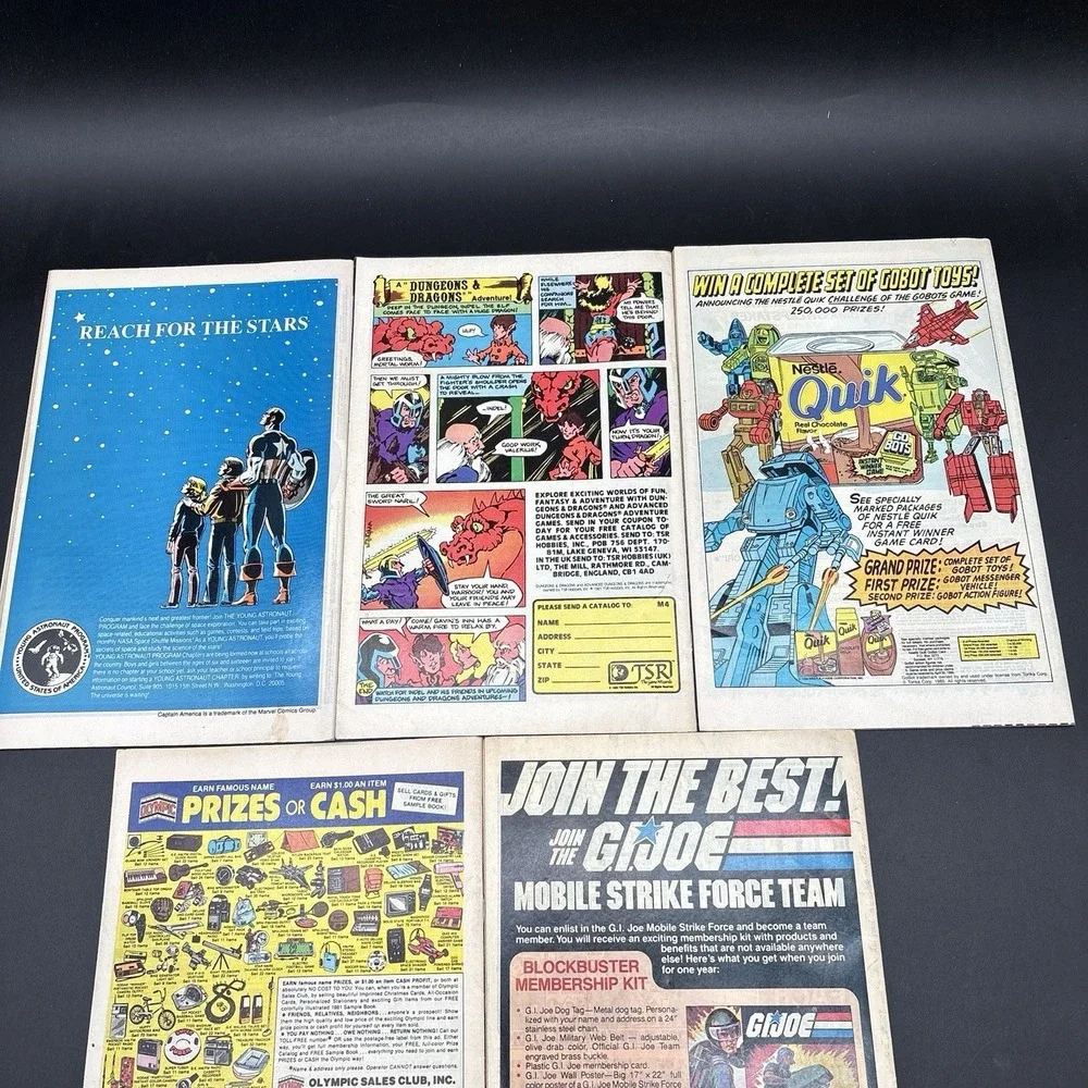 Lot of 5 Dazzler Comics Marvel 1980s Vintage Reader Copies Dazzler Solo Series